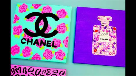 Chanel Perfume Bottle DIY Painting! Cute, Easy, Girly, & Fun!